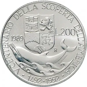Repubblica Italiana Lire 1946 2001 Repubblica Italiana Emissioni in argento confezionate 200 lire